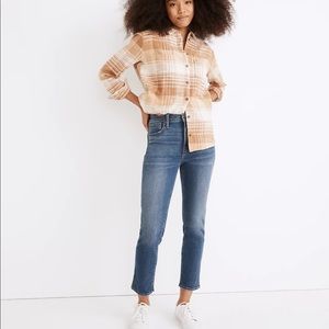 Madewell Stovepipe Jeans in Dearham Wash